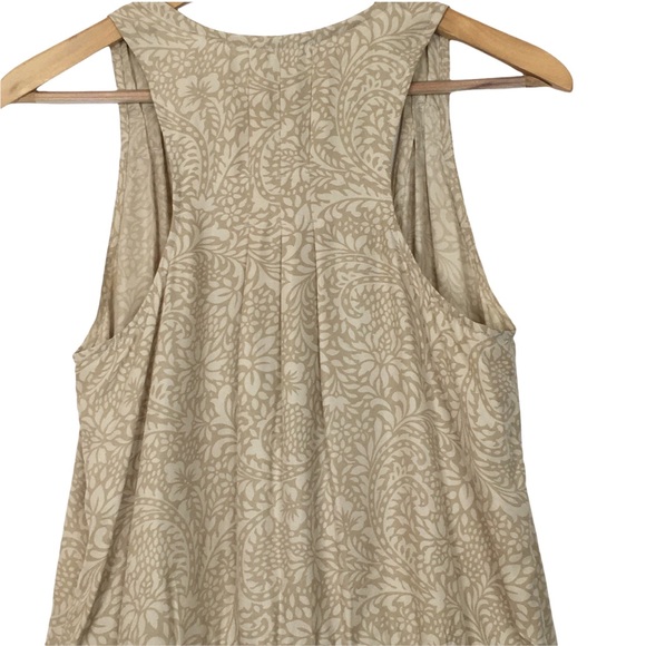 Club Monaco Silk Floral Scoop Neck Sleeveless Romper - Picture 6 of 11